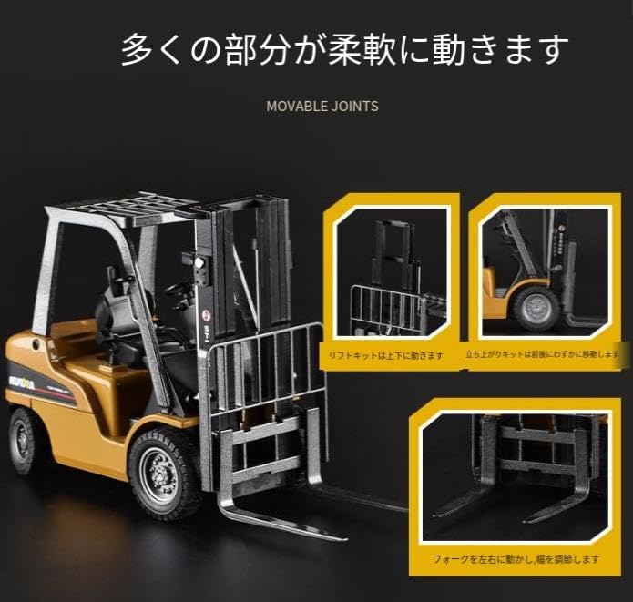 Amazon.co.jp: 【新登場】フォークリフトのおもちゃ トラック 1