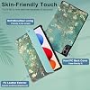 Funda Caweet para Xiaomi Redmi Pad 2 PRO 12.1 pulgadas 2025, carcasa trasera dura y ligera con soporte de triple plegado y activación/suspensión automática, flor de almendro 8