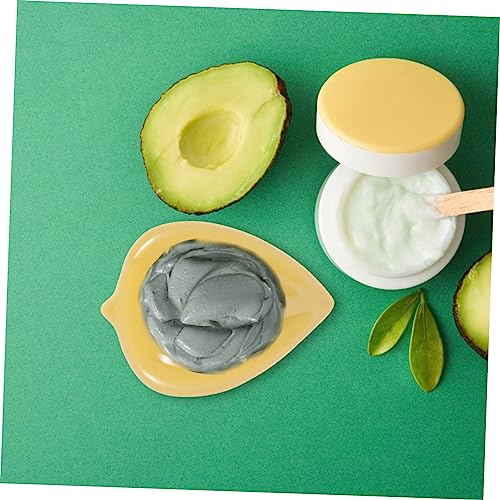 2 piezas cuencos de cerámica para mezcla de mascarillas faciales miniatura 6