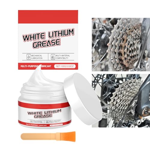 Grasa de Silicona para Juntas Tóricas | Lubricante Multiusos de Litio Transparente para Automoción | Sellado Impermeable de Larga Duración para Coche Moto Taller Equipos Agrícolas Vehículos Marinos