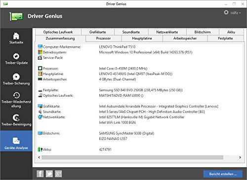 Driver Genius 18. Für Windows 7/8/10
