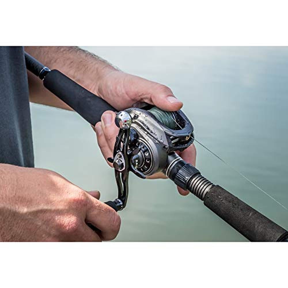 Abu Garcia Revo Beast Low Profile Baitcastrolle – Süßwasser-Raubfischrolle für große Hechte, Zander