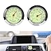 LIANLI Adornos Coche Luminoso termómetro higrómetro Salida de Aire del Coche del Clip Decoración Interior Styling Accesorio Reloj Automóvil (Color Name : Hygrometer)