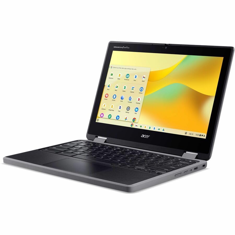 Image of Acer Chromebook Spin 311 R724T R724T-K116 11.6 inch Touchscreen Convertible 2 in 1 Chromebook - HD - 60 Hz - MediaTek MT8 MT8186TV /AZA - 4 GB - 32 GB Flash Memory - English (US) Keyboard - Black