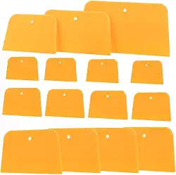 TINSKY Espalhadores de enchimento de carroceria, 15 peças de 11, 12 e 15 cm para carroceria automotiva, espalhadores de carroceria para aplicar enchimentos, massas, esmaltes ou agentes de calafetagem, manutenção do corpo do carro