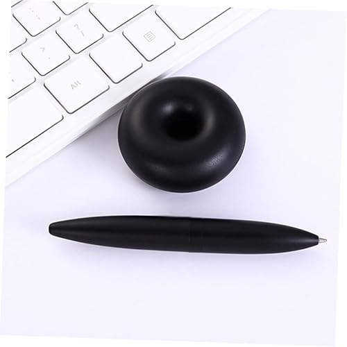 Miniatura 3 de STOBOK Bolígrafos verticalmente de pie, 2 unidades, bolígrafo de suspensión, bolígrafo de firma empresarial, bolígrafos flotantes de oficina de metal