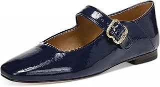 FYS Women Square Toe Mary Jane Pumps Ballet Flat