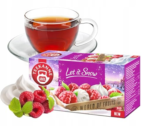 TEEKANNE Tee mit Baiser- und Himbeergeschmack Geschmack 6er-Set (20 x 2 25 g) Früchtetee