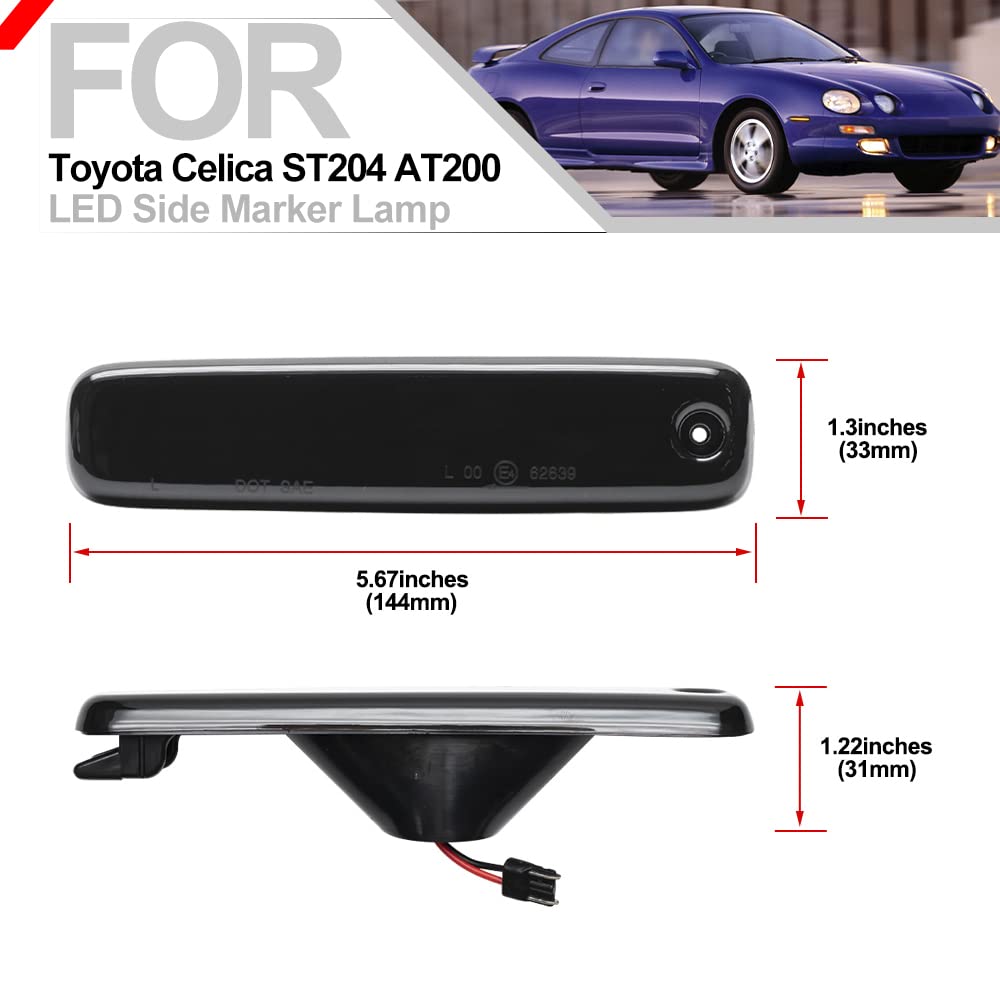 Amazon.com: Full LED Side Marker Light Kit Side Indicator Lamps