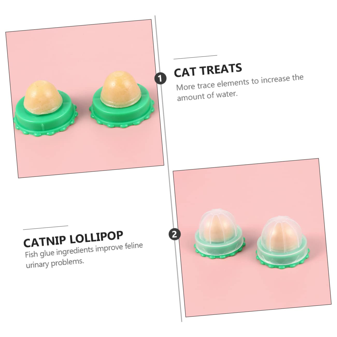 Mipcase 20 Pièces Chat Bonbon Lécher Lécher Amusement Murale Chat à Chat Léchant Doux Bonbons à L' à Chat Collations à L' à Chat Noël