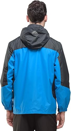 Miniatura 3 de Chaqueta impermeable para hombre con capucha y resistente al viento, para senderismo, pesca