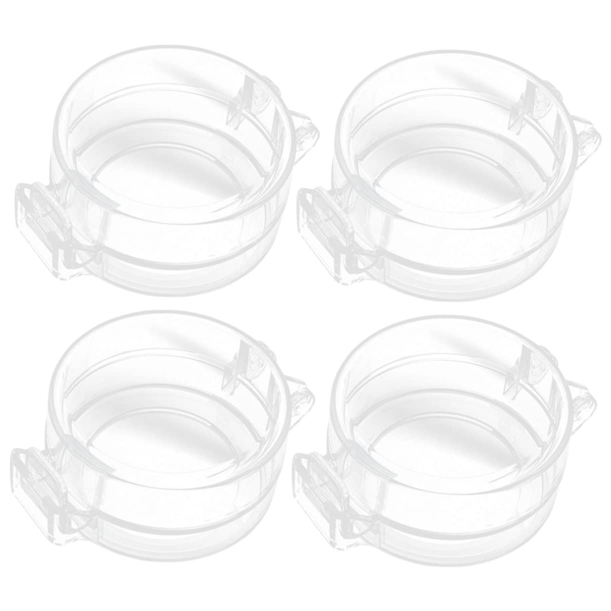 HEMOTON 4pcs Boy Girl Door Lock Protective Cover Safety Door Handle Lock Covers for Boy Girl Safety Easy Installation Design Prevents Accidental Openings