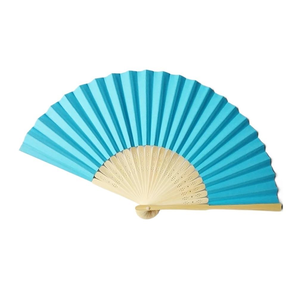 Jobaojiang Customizable Folding Paper Fans – Personalized(5128 Personalise,50PCS)