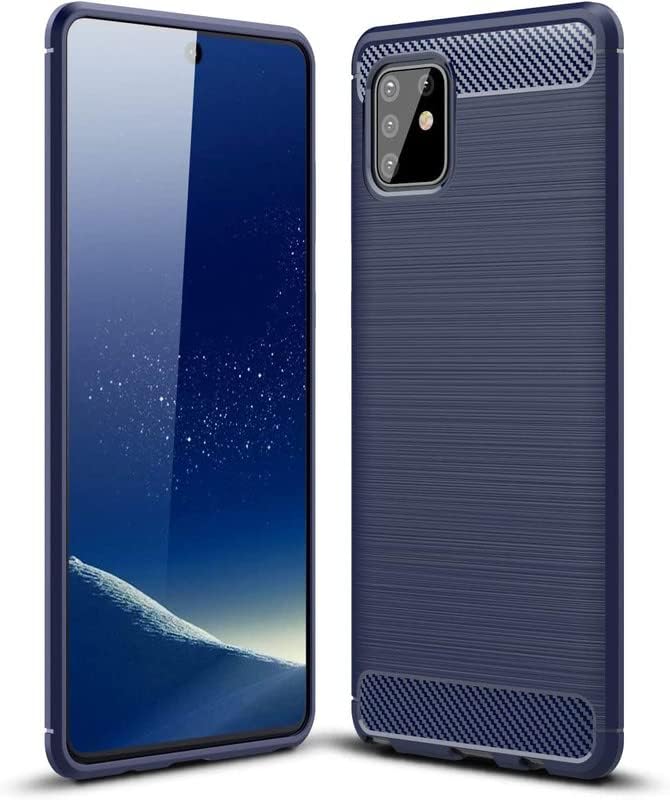 Image of Basic Case for Samsung Galaxy Note 10 Lite (Carbon Fibre Blue)