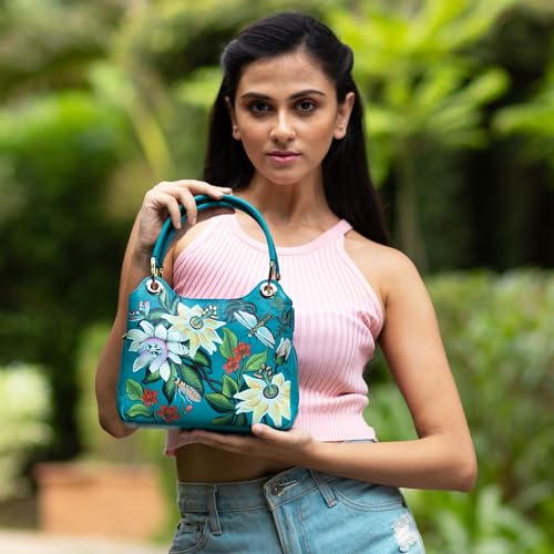 Image of Anuschka Satchel with Crossbody Strap-708