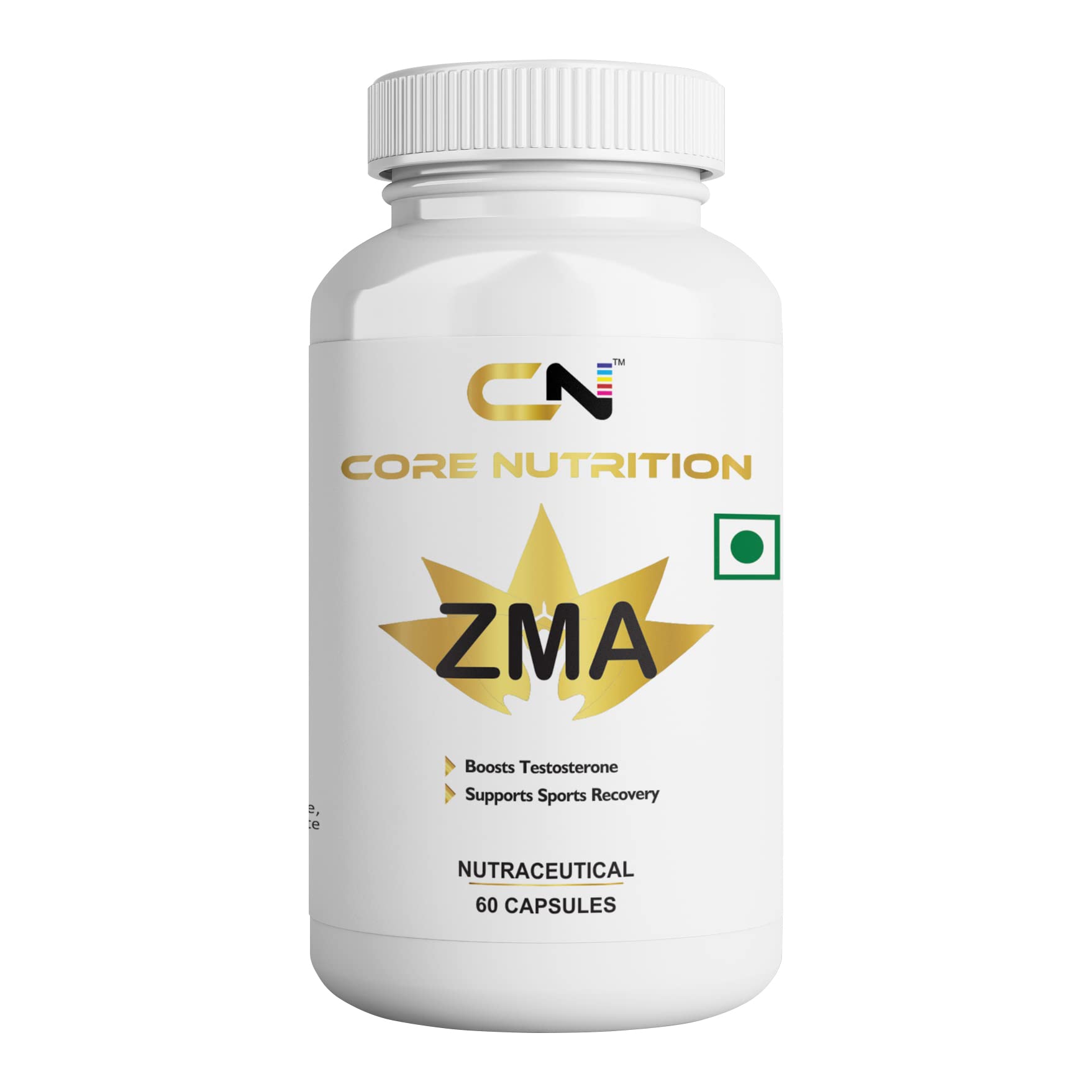 Core Nutrition ZMA 60 Capsules Next Generation, Superior, Bioavailable Sports Recovery, Performance & Restful Sleep