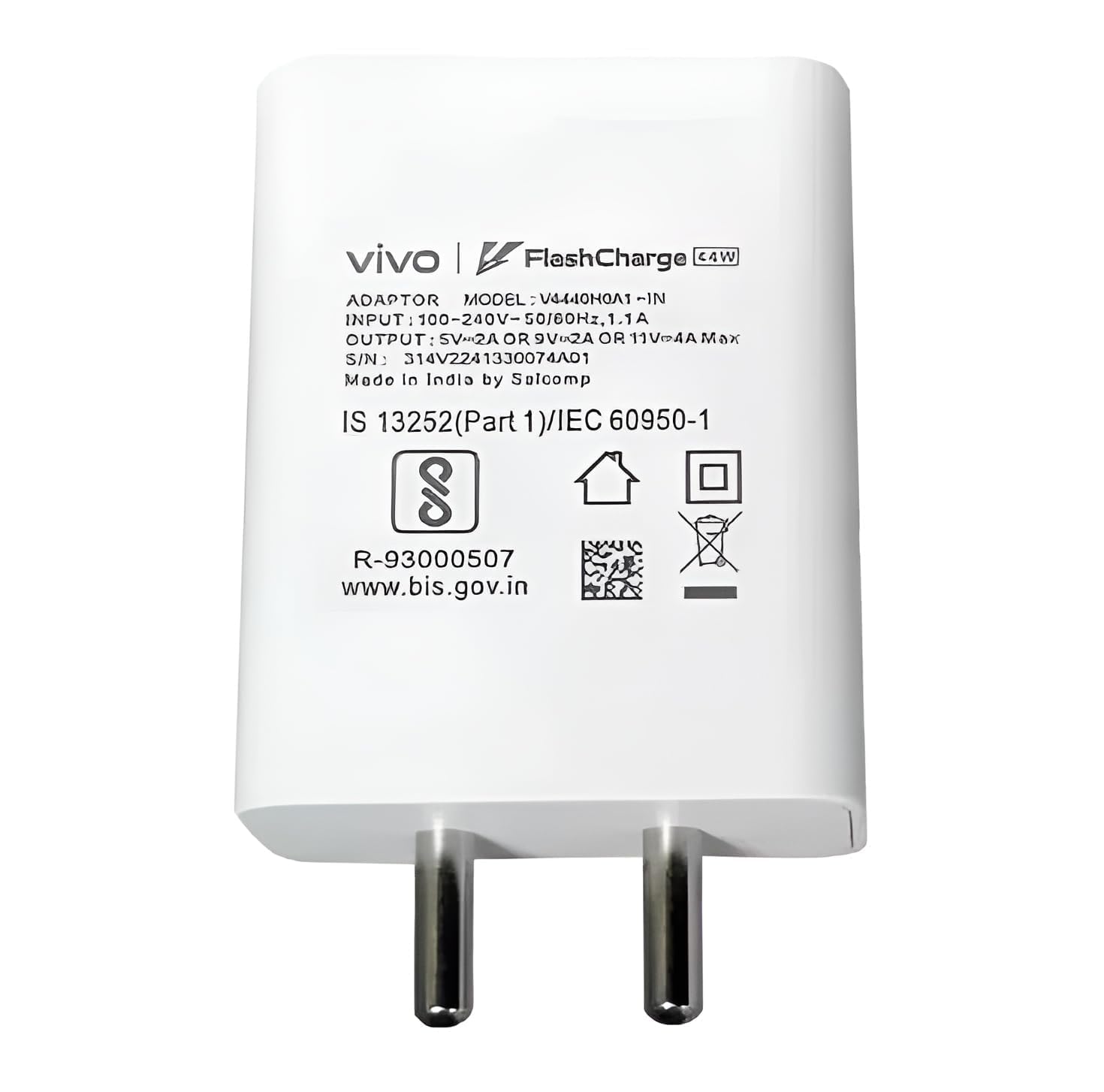 Vivo Original 44W Flash Charger Adapter Quick Fast Charging for Your Vivo Y05, Y400 Pro, Y400 5G, Y31, Y31 Pro, Y19S, Y51, Y11, Y21, Y19, Y39, Y19e, Y29, Y300, Y18, Y28-image-31