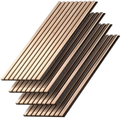 Vicco Panel de Pared Sonoa, Roble, 4 Piezas, para Montaje en Pared para Mejorar la acústica de la Sala