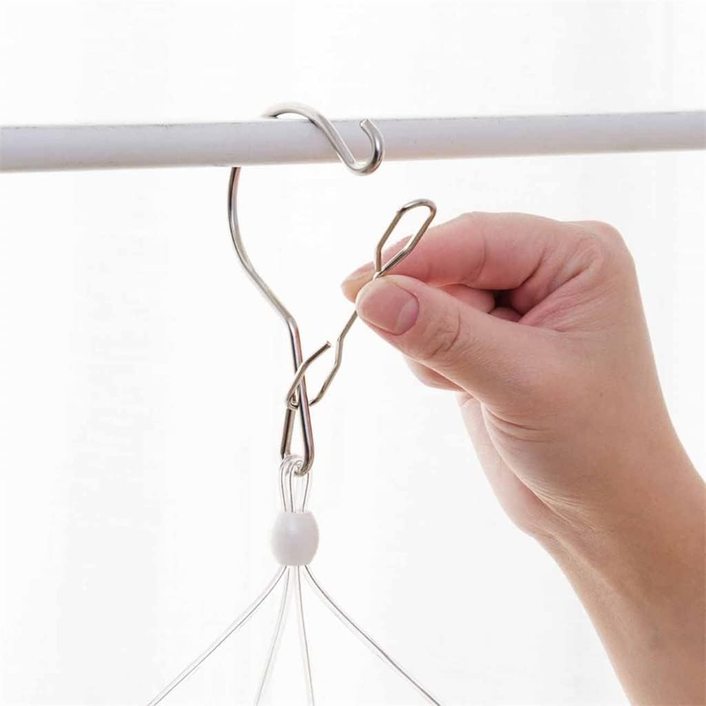 17/20 Clip Stainless Steel Portable Socks Clothespin Useful Clothes Rack Wardrobe Storage Hanger(D)