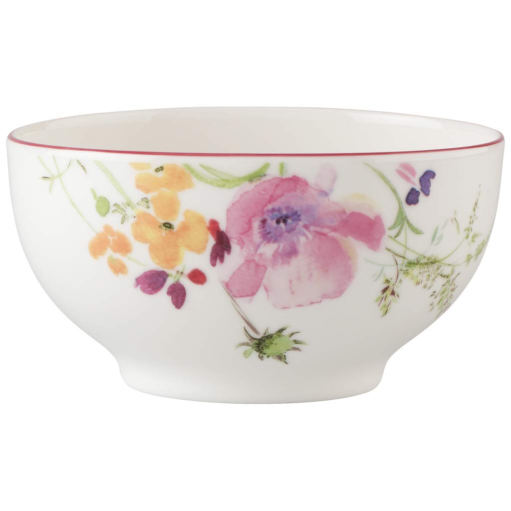 Villeroy & Boch Mariefleur Basic 4er Set Müslischalen French-BOL oval Porzellan
