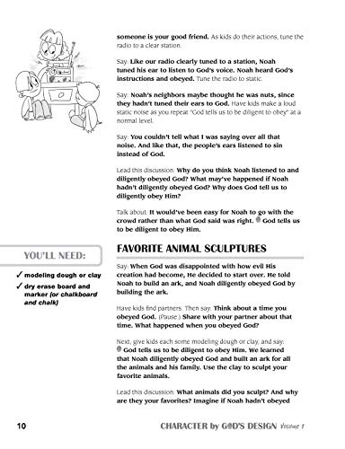 Character by God's Design: Volume 1: 13 Lessons on Diligence, Faithfulness and Gratitude (Volume 1) - Image 6