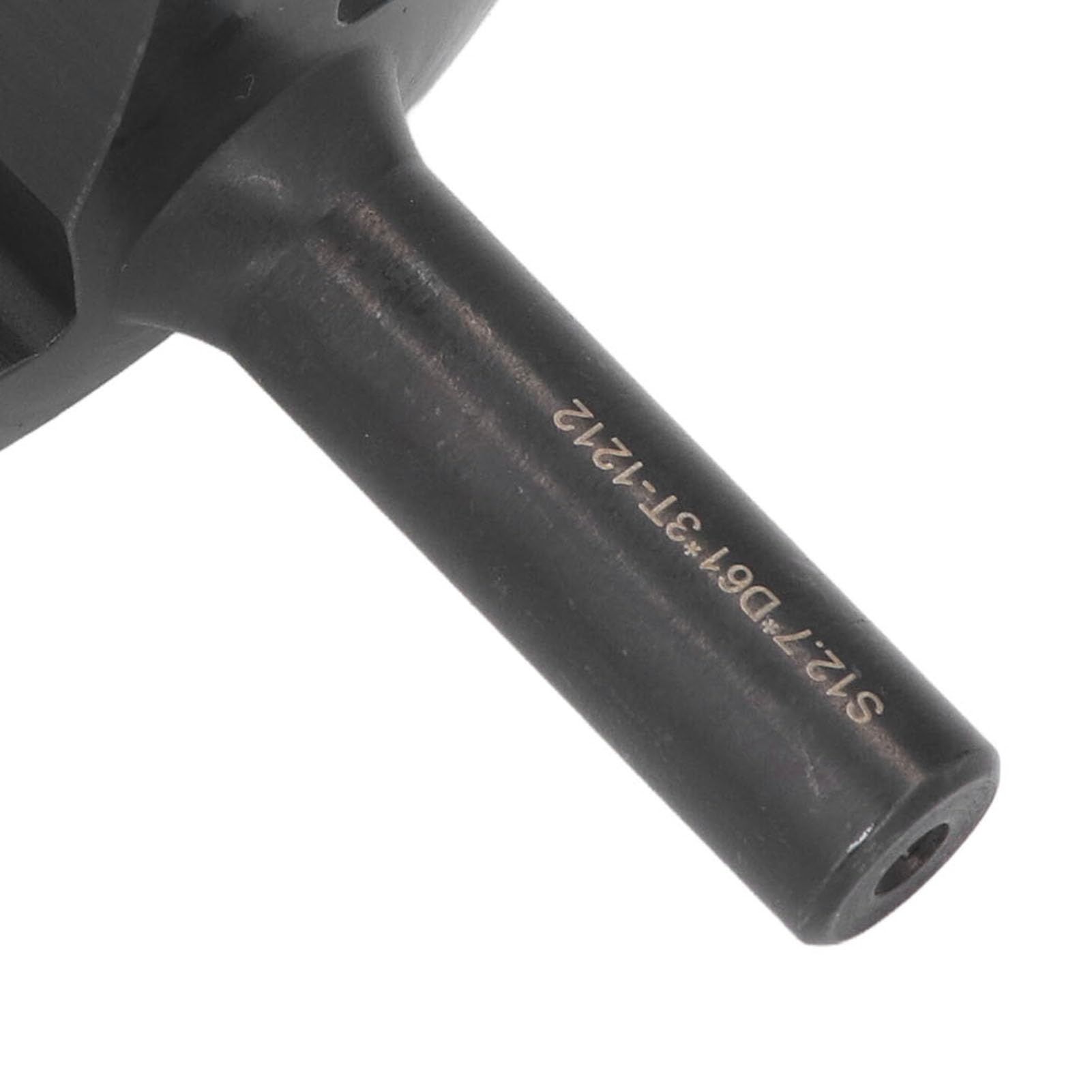 Fresa per appiattire lastra da 1/2 pollice, punta per fresa per appiattimento a 3 taglienti S12.7xD61xH65 3T in acciaio al carbonio per legno massiccio