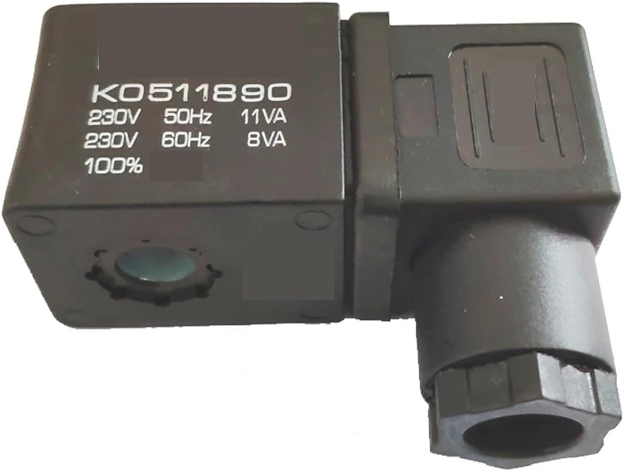 K0511890 Solenoid Valve Coil, Inner Diameter 9mm, Height 30mm, AC230V, 8/11VA