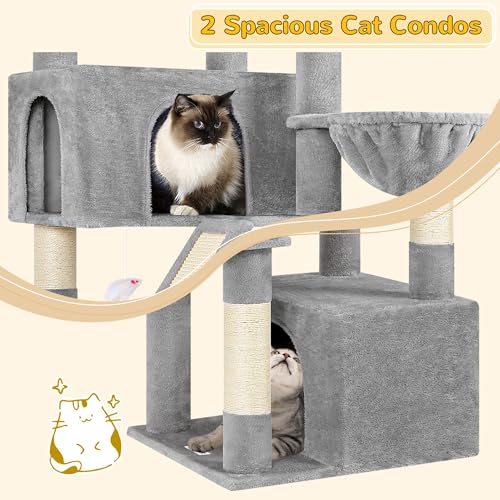 Globlazer Torre para Gatos Grande de 69 Pulgadas Beige miniatura 4