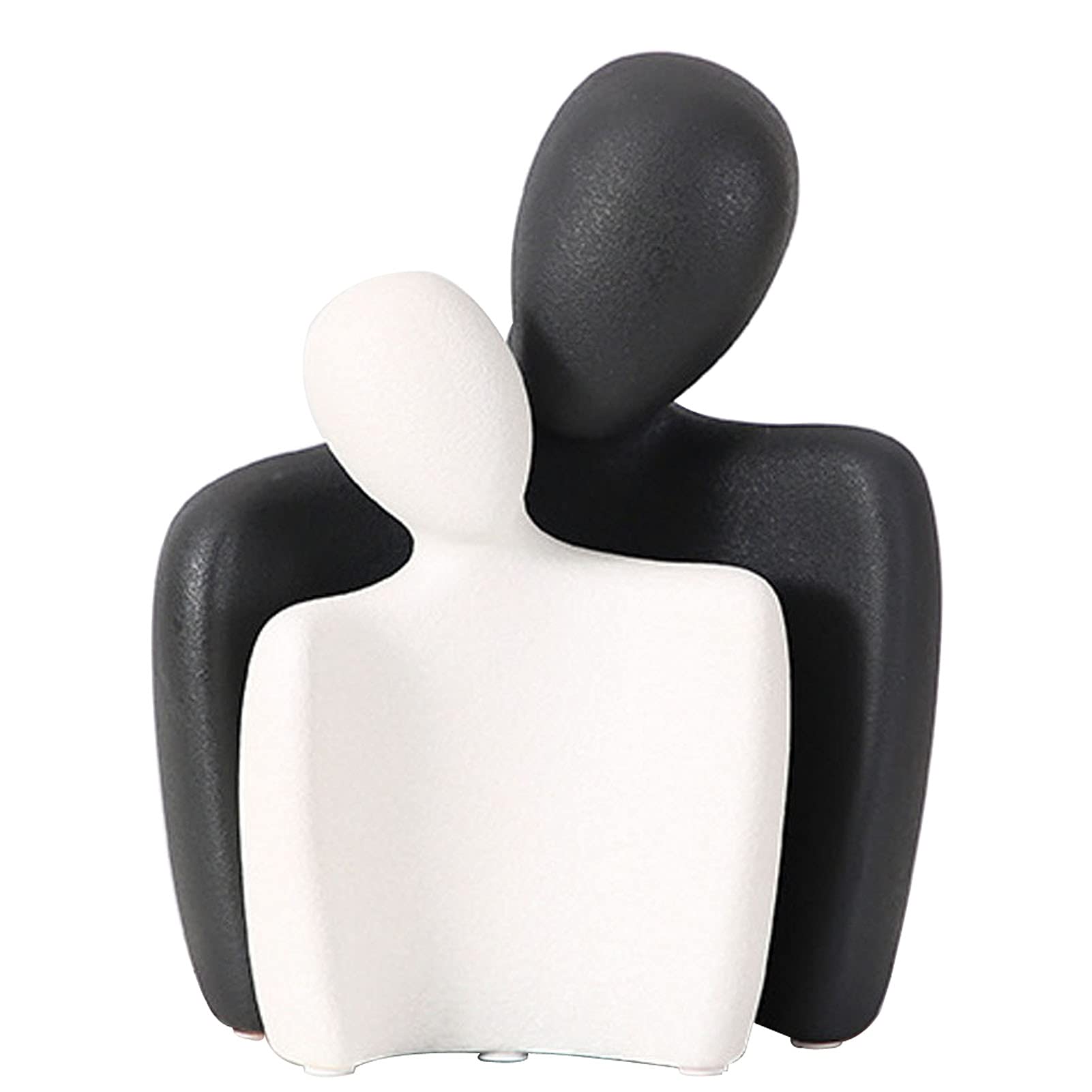 CNfhFRY statue， Romantic Couple Art Sculpture, Home Office Shelf Decoration Marriage Celebration(A)