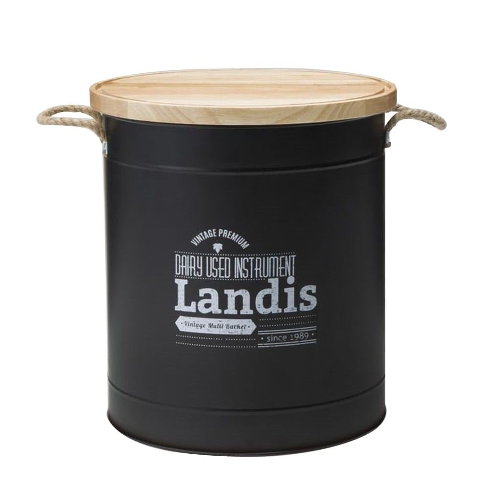 Amazon | カインズ(CAINZ) 鉢カバー Castub (キャスタブ) ブラック 26