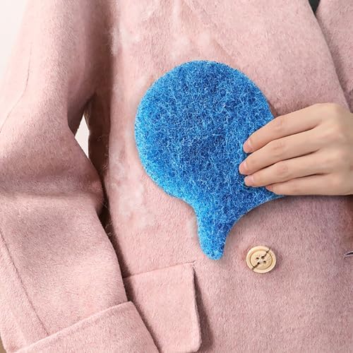 Pet Hair Remover for Laundry, Reusable Lint and Fur Catcher for Clothes, Bedding, All Fabrics, Effective Cat and Dog Hair Remover Tool for Washer and Dryer (6, Blue) - 2