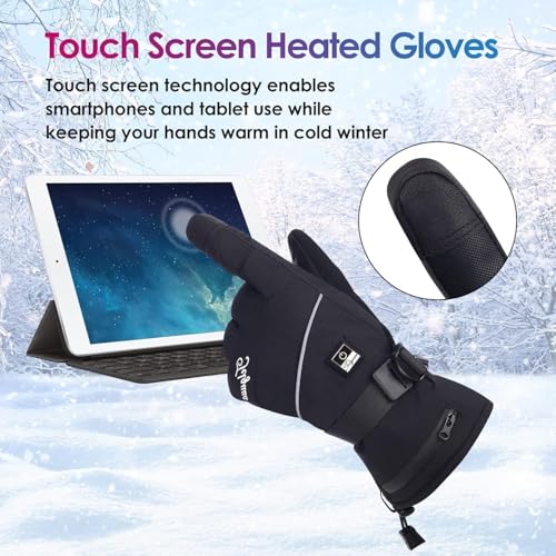 Heated Gloves with Touch Screen,Rechargeable 5500mAh Battery - Image 5