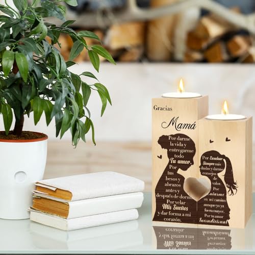 Miniatura 5 de Regalo Mama Regalo Cumpleaños Madre Portavelas Regalo Madre Regalos Para Mama Regalos De Reyes Para Mujer Día De La Madre Originales Por San Valentin