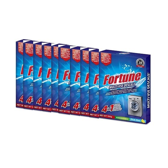 Descale Powder SET OF 10 from FORTUNE for Washing Machine, Dishwashers, Coffee Maker, Tiles etc. (B09VF1NNWD) Amazon Price History, Amazon Price Tracker