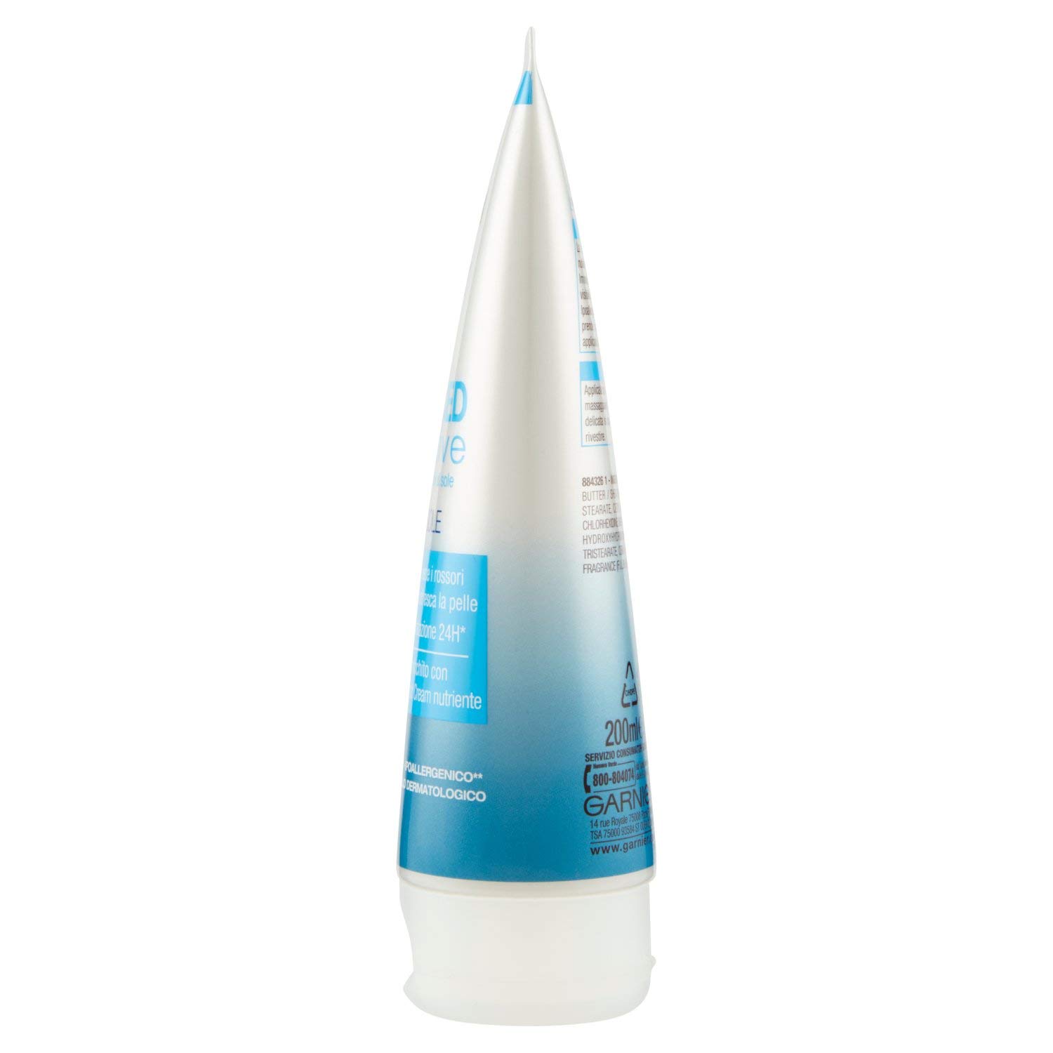 Garnier Ambre Solaire łagodzące mleko po opalaniu Advanced Sensitive, wzbogacony kremem zimnym, 200 ml