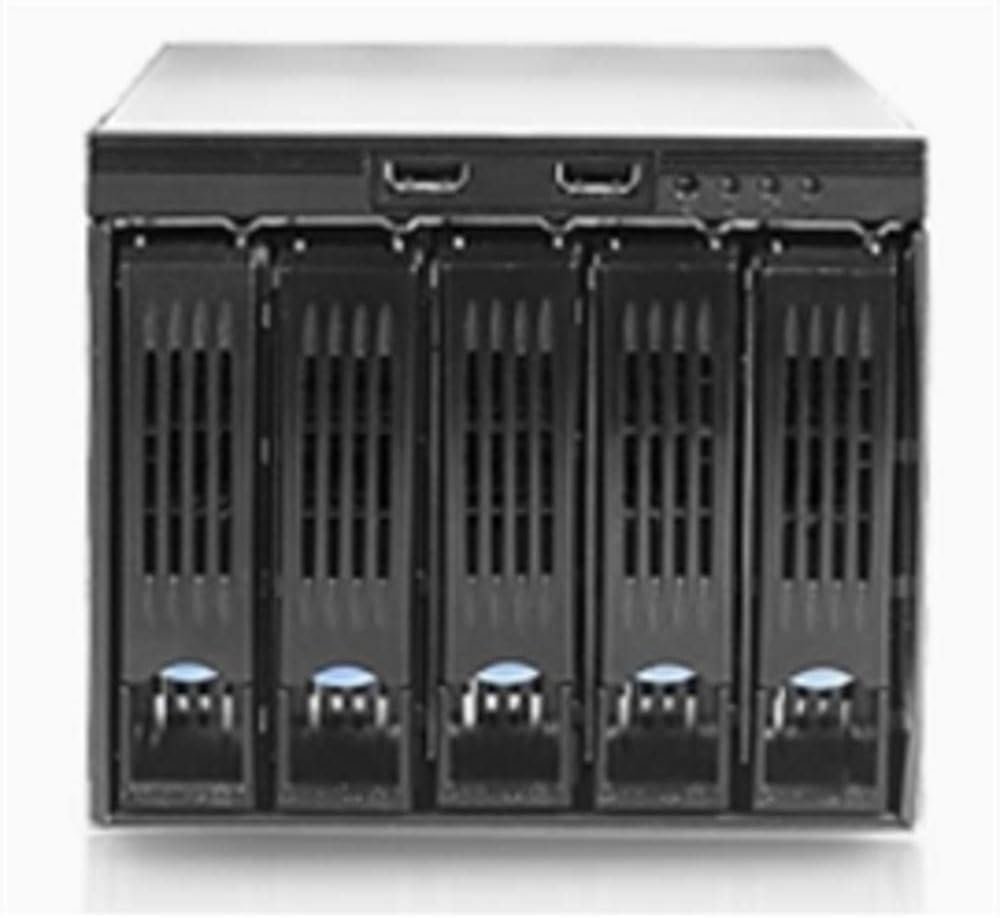 Chenbro Accessory SK33502T3 5-Bay 3.5 Inch HDD Enclosure with 12GB/s SAS and SATA Backplane Brown Box