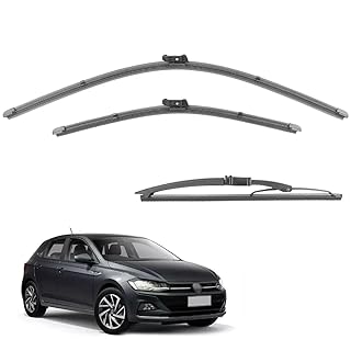 3 Palhetas Limpador Parabrisa Diant+tras Polo 2018 2019 2020