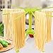 Kitchen Pasta Drying Rack Folding, iPstyle Spaghetti Drying Rack Noodle Stand with 10 Bar Handles Green