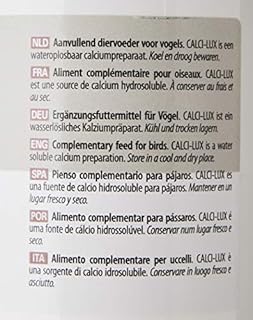 Oropharma Calci-Lux 150gr - Calcio in polvere solubile per uccelli