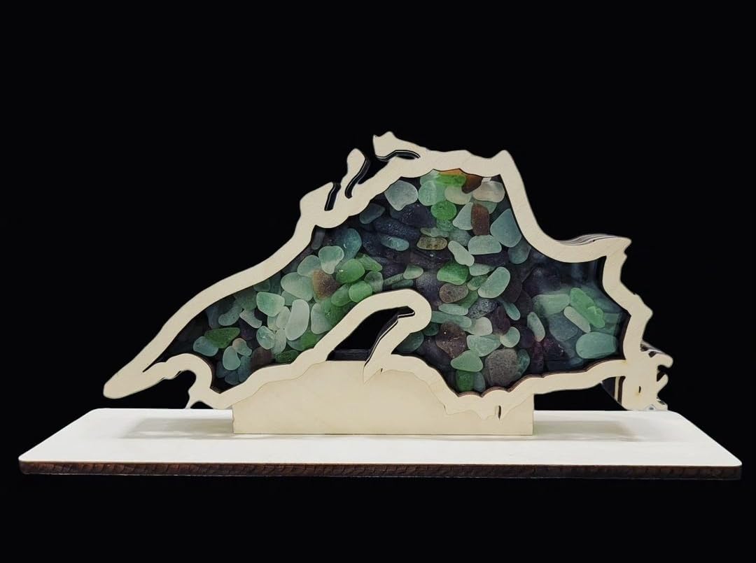 Generic Lake Superior Shadow Box (Small) Made in USA, Maple