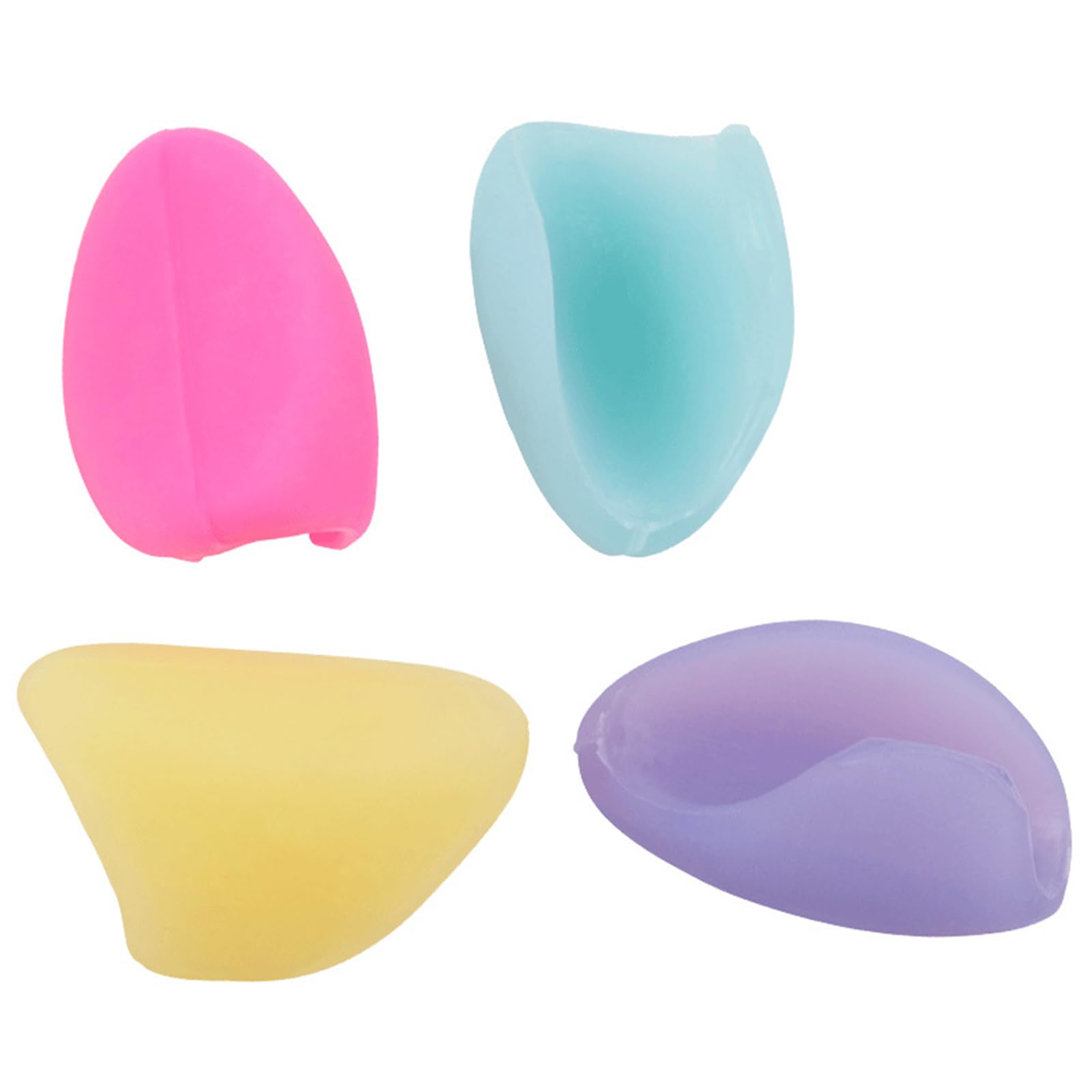 2 pièces flûte repose pouce coussin couverture de doigt en Silicone souple protège doigts accessoires pour instruments de musique durables
