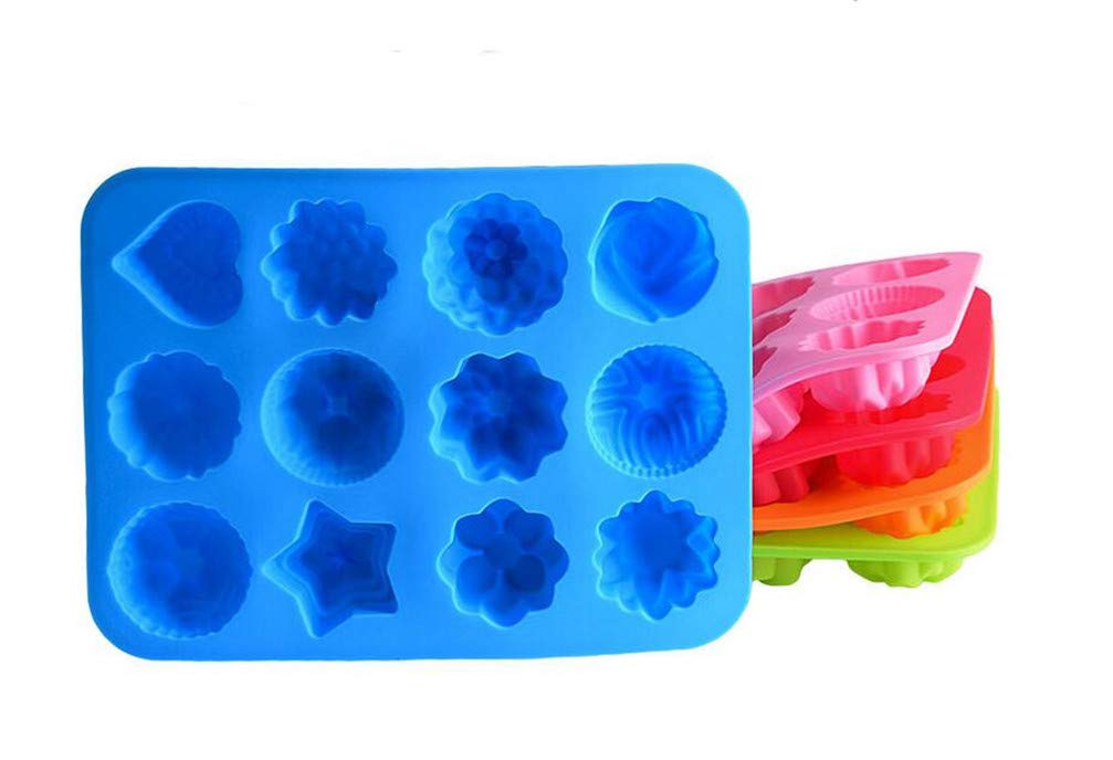 2 stuks, rechthoekige siliconen vorm voor cake, bakvorm, anti-aanbaklaag, voor het