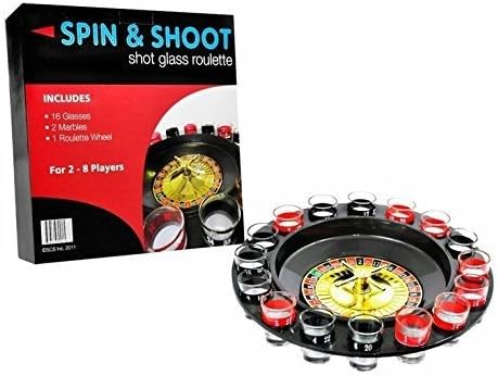 Shot Glass Roulette - Casino Style Drinking Game
