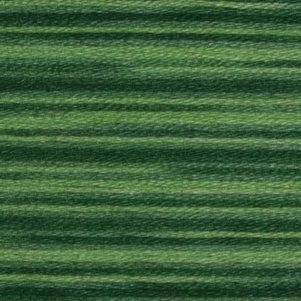 Image of KCS Big skeins of 25 Meters Size 25 Color Variegated Cross Stitch Stranded Threads,6 skeins,4045