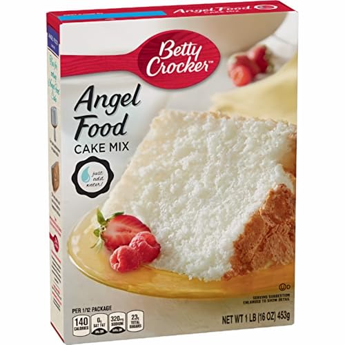 Betty Crocker Cake Mix Angel Food White 16 Oz 6 Packs