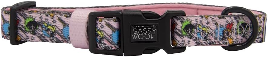 Dog Adjustable Harness - The Powerpuff Girls™ (Pink) - M, Breathable Mesh, No Pull Design with Two D-Rings, Patented Design, Perfect for Medium Dogs - Officially Licensed