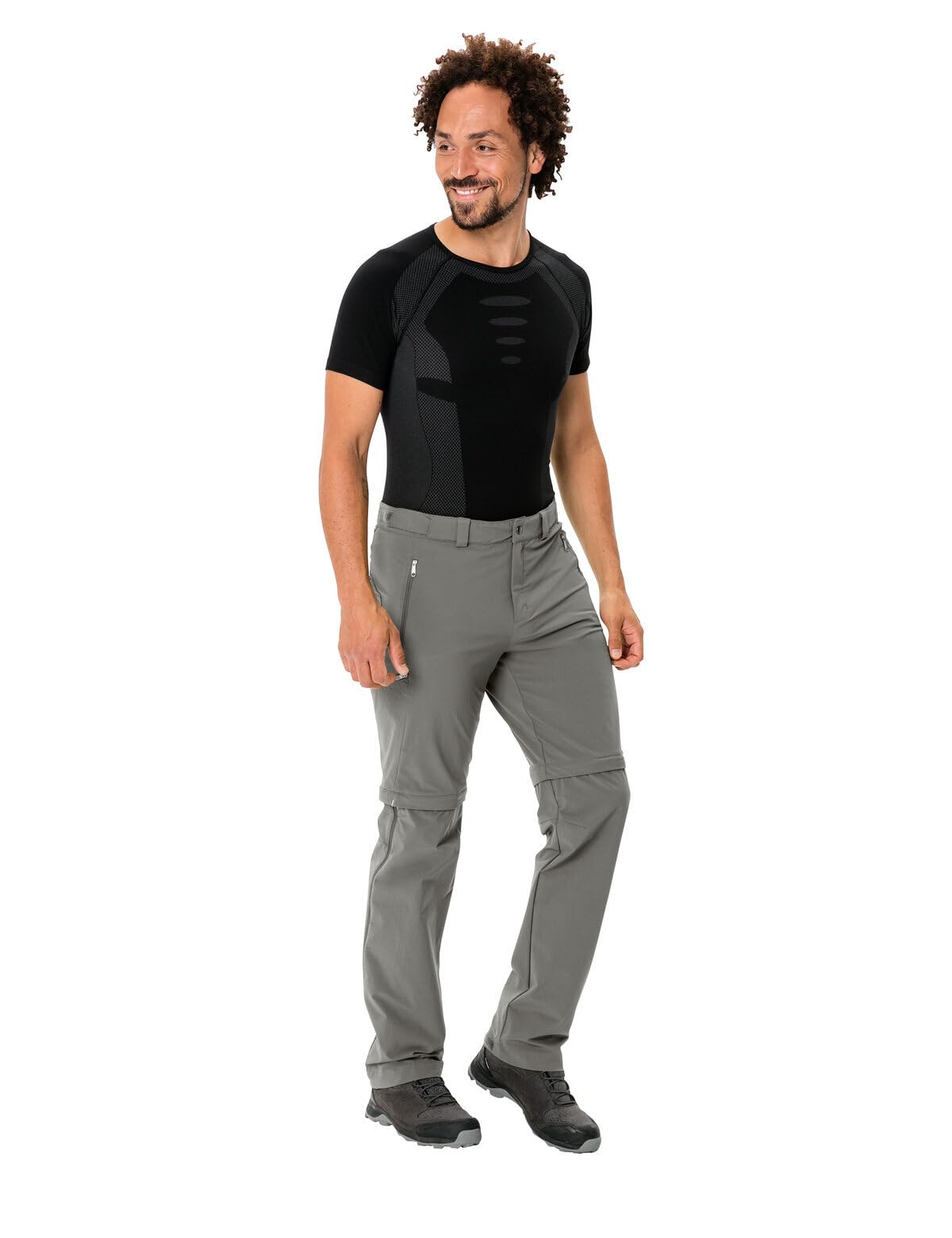 VAUDE Men's Farley Stretch T-zip Pants Iii - Spodnie Mężczyźni