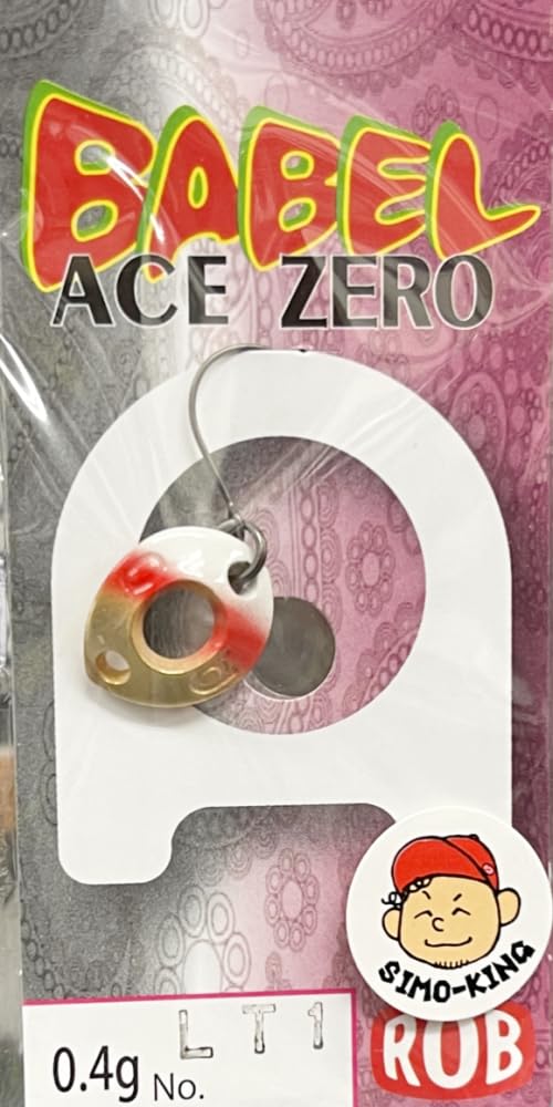 バベルエース　0.4 0.7 1.1 Amazon.co.jp: ロブルアー(Rob Lure) バベル エース ZERO 0.4g