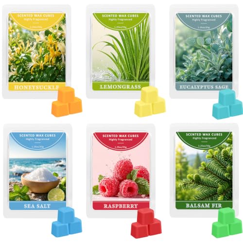 STRN Wax Melts, Soy Wax Cubes Fall Wax Melts for Home Fragrance, 6 Packs - image 1