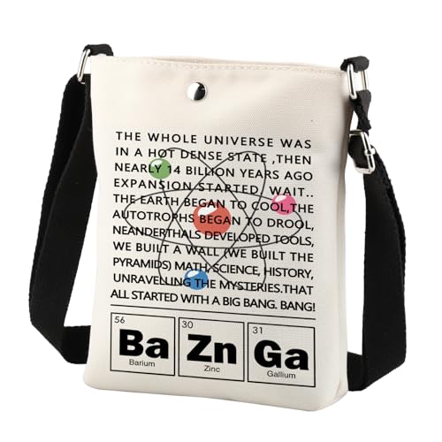 Theory Crossbody Bag Bang TV Show Inspired Gifts Fans Gift for Scientist Physicis Shoulder Bag3